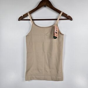 Shapermint 62001 Women's Size Large Beige All Day Every Day Scoop Neck Cami NWT